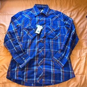 Wrangler western snap button top